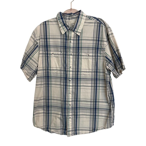 Old Navy Checked Shirt button up Men Sz XL slightly used - Picture 1 of 6